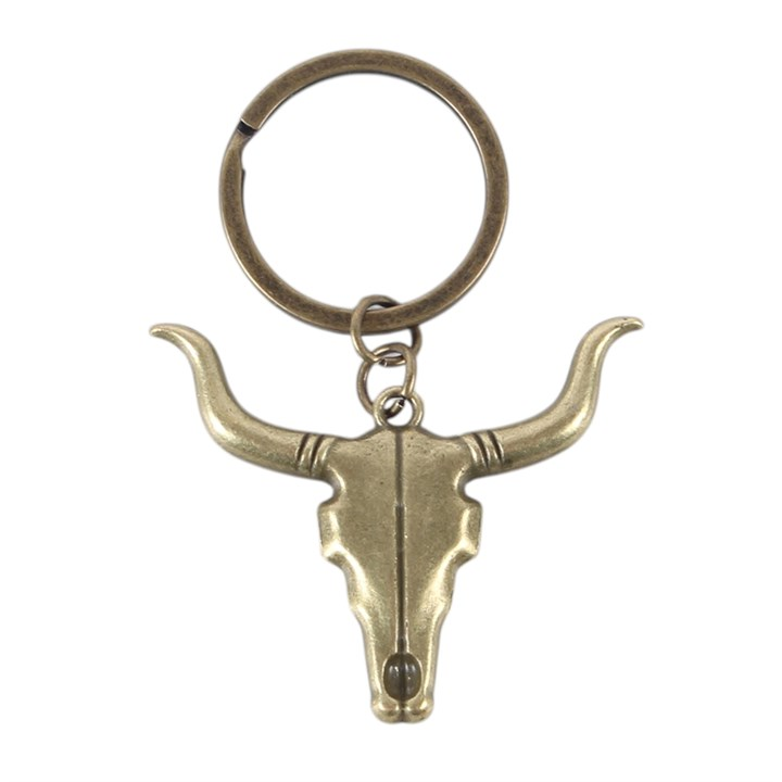Bull Skull Keyring, image 5 of 5