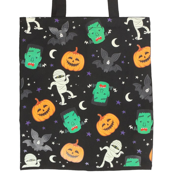Monster Mash Print Polycotton Tote Bag, image 3 of 4