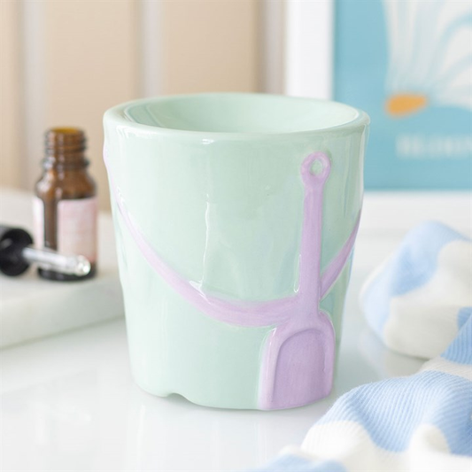 Pastel Bucket and Spade Oil Burner, image 1 of 6