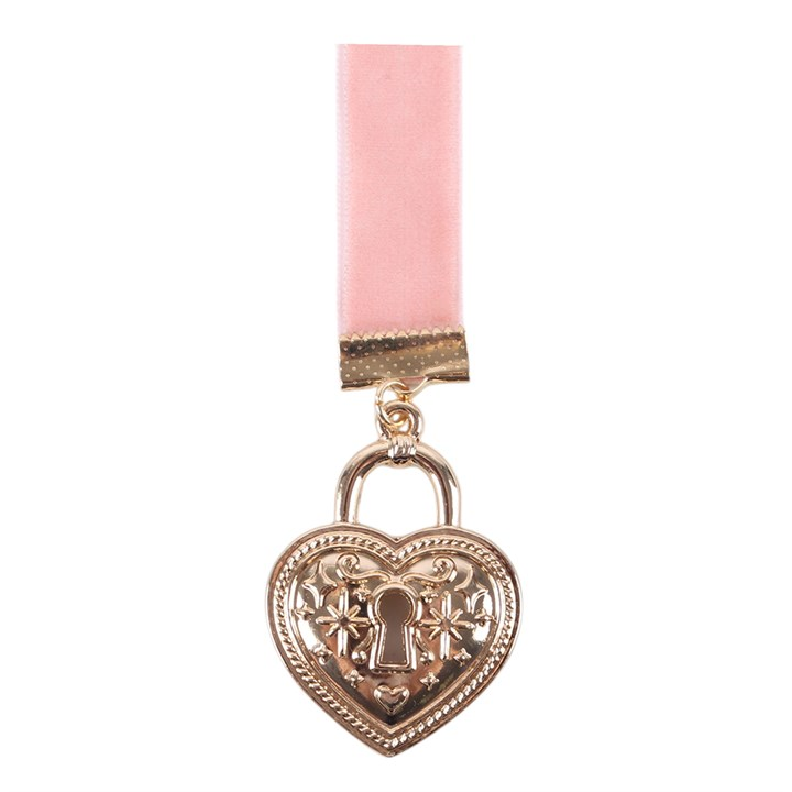 Lock and Key Ribbon Bookmark, image 5 of 6