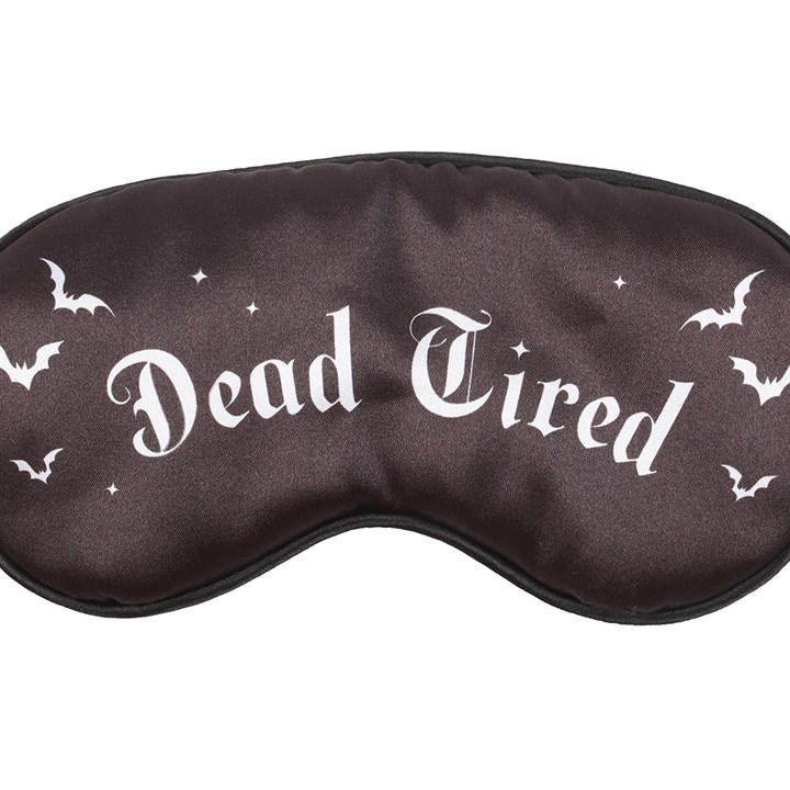 Dead Tired Satin Sleep Mask, image 3 of 4