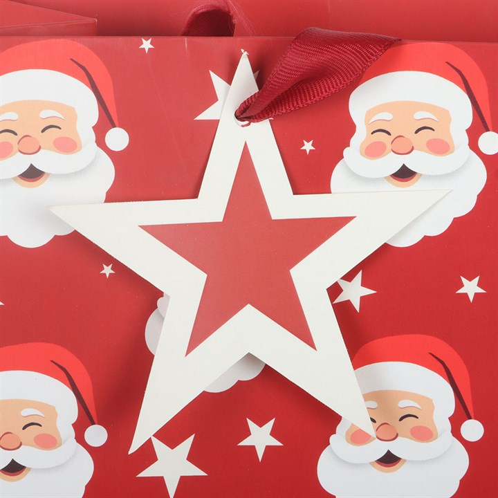 Jolly Santa Christmas Gift Bag, image 5 of 5