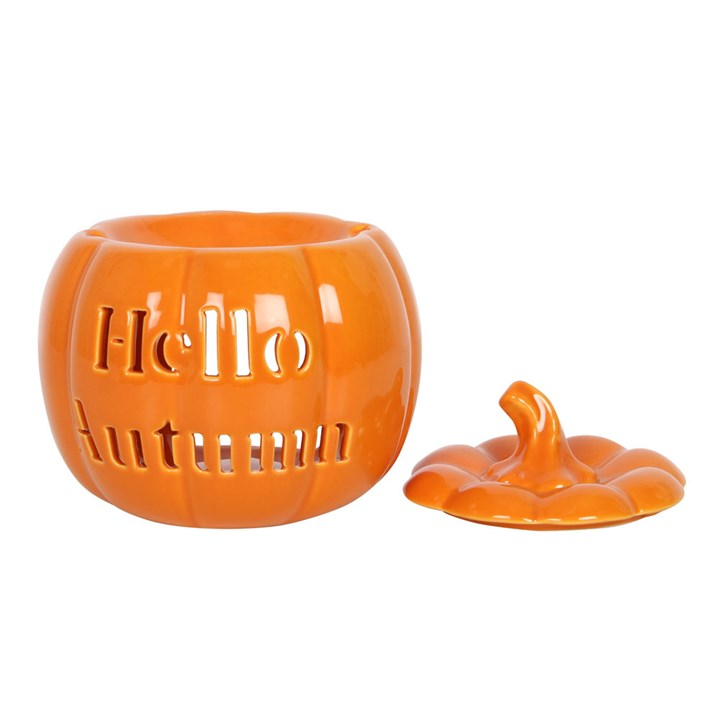 Hello Autumn Pumpkin Oil Burner, image 4 of 6