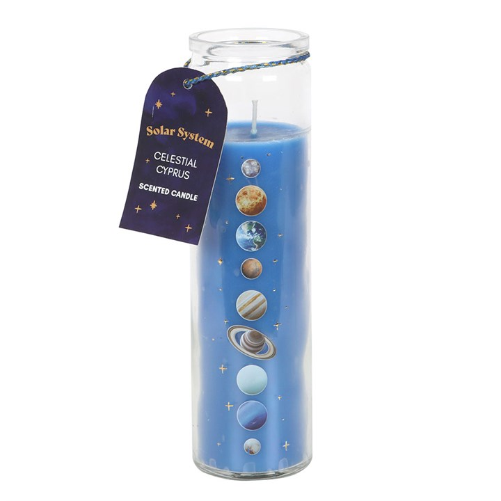 Solar System Cedar Tube Candle, image 2 of 3