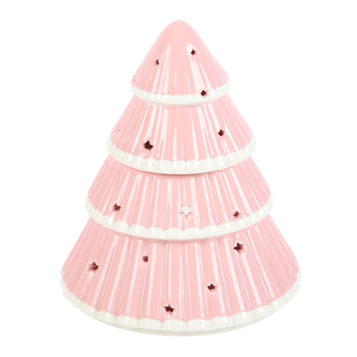 Pink Christmas Tree Oil Burner, image 3 of 6