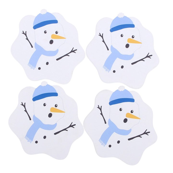 Melting Snowman Coaster Set, image 4 of 6