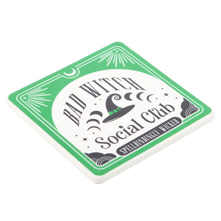 Bad Witch Social Club Mug and Coaster Set, image 5 of 5