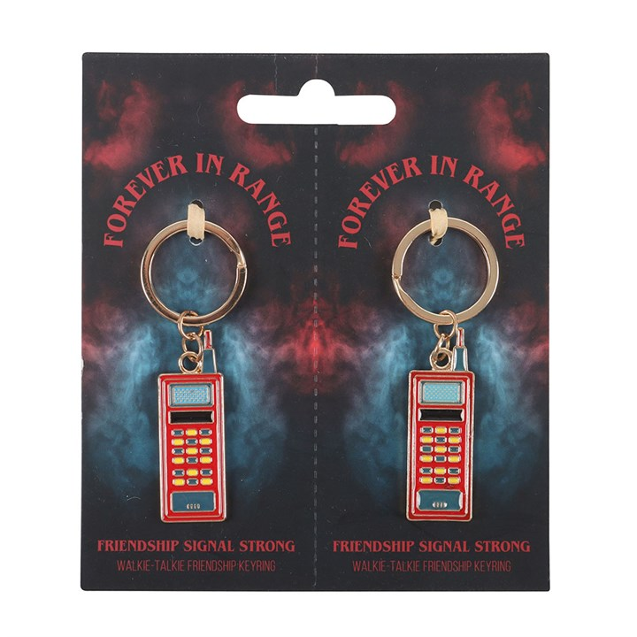 Set of 2 Friendship Walkie Talkie Keyrings, image 2 of 5