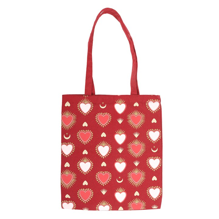 Sacred Heart Print Tote Bag, image 2 of 5