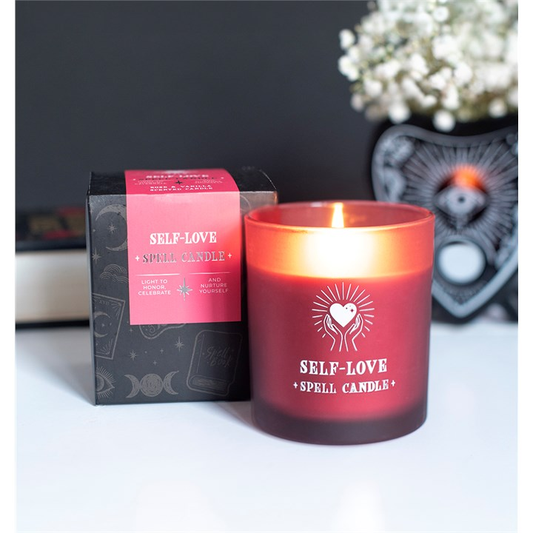 Self Love Rose & Vanilla Scented Candle, image 1 of 2
