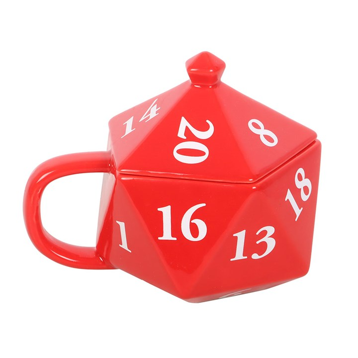 D20 Gaming Dice Shaped Mug, image 2 of 6