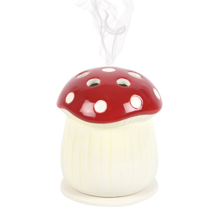Mushroom Incense Cone Holder, image 2 of 4