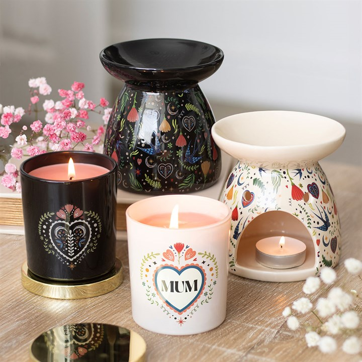 Midnight Bloom Black French Tulip Scented Candle, image 5 of 5