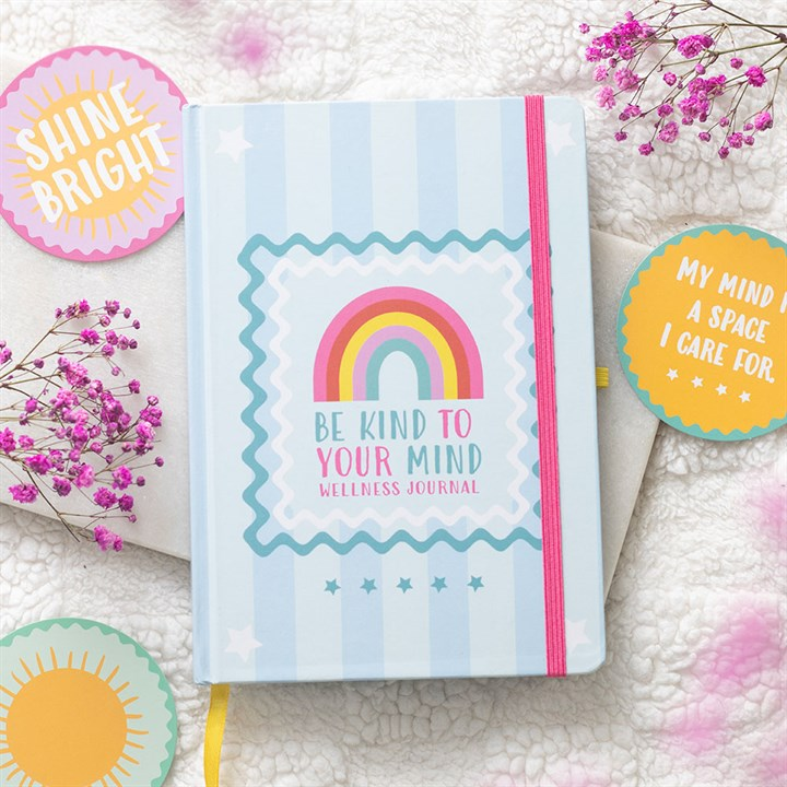 Be Kind to Your Mind A5 Wellness Journal with Citrine Pen, image 1 of 5
