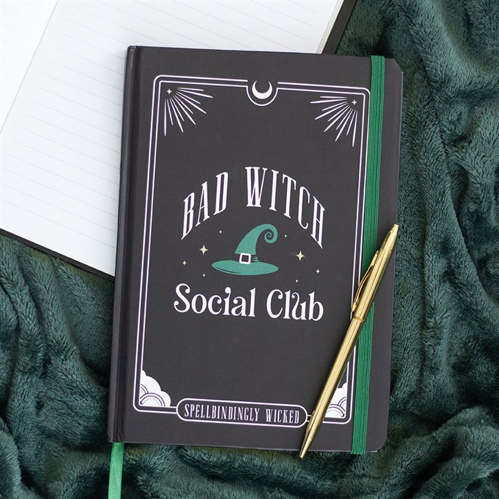 Bad Witch Social Club A5 Notebook, image 1 of 6