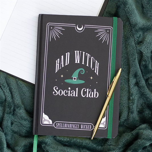 Bad Witch Social Club A5 Notebook, image 1 of 6