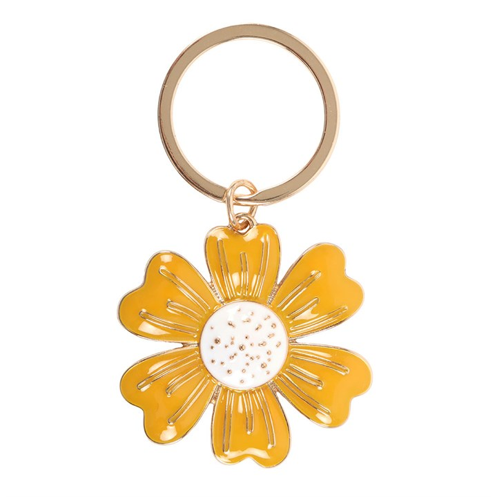 Yellow Daisy Keyring, image 3 of 5