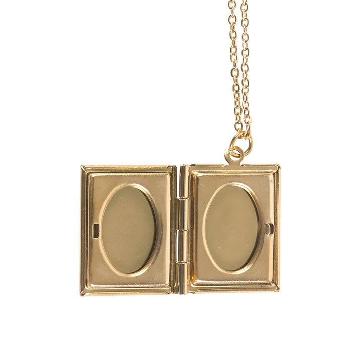 Book Shaped Locket Necklace in Gift Box, image 4 of 5