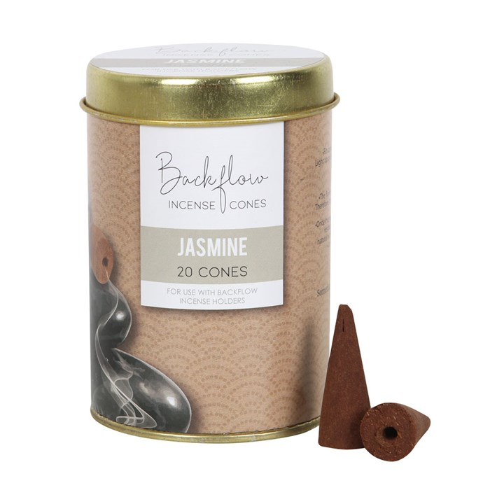 6 Tins of  Elements Jasmine Jumbo Backflow Cones, image 2 of 5