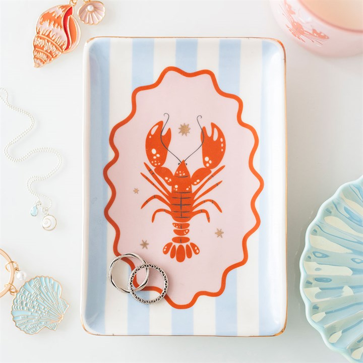 Striped Lobster Trinket Dish, image 2 of 6