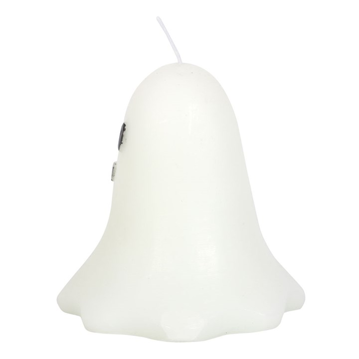 Unscented Ghost Candle, 10cm, image 3 of 6