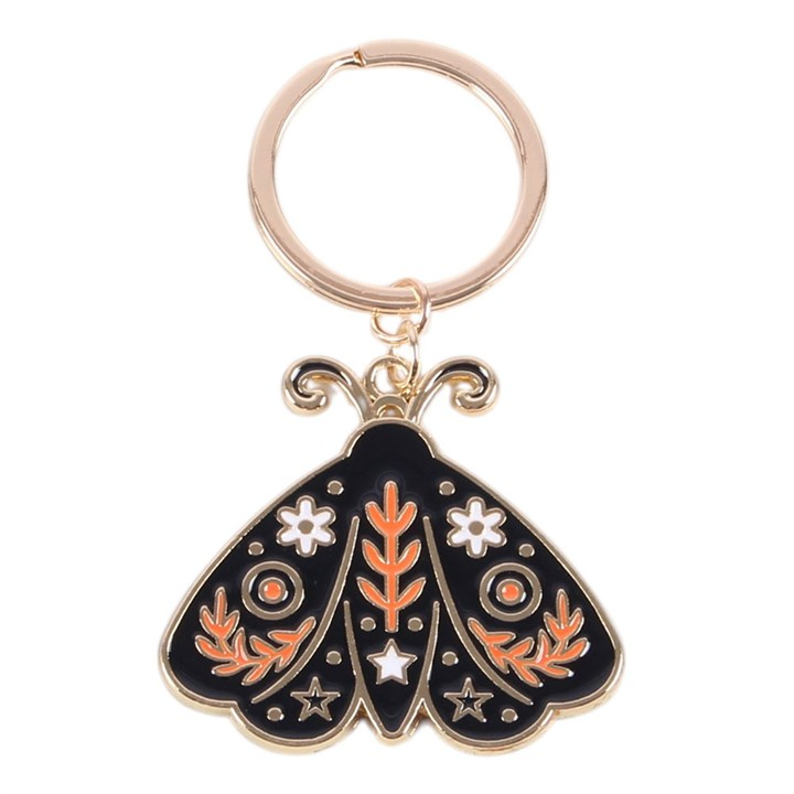 Folk Moth Keyring, image 4 of 5