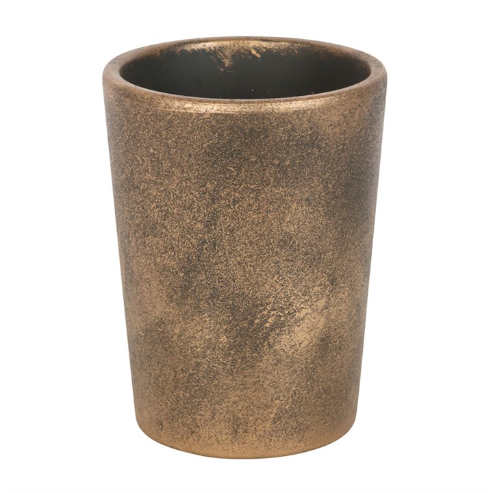 Moon Gazing Hare  Bronze Terracotta Plant Pot by Lisa Parker, image 3 of 5