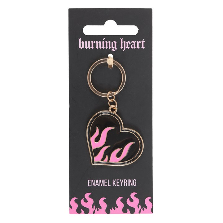 Burning Heart Keyring, image 2 of 5