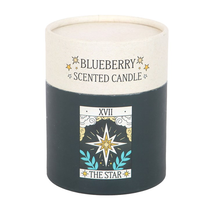 The Star Vintage Tarot Blueberry Candle, image 4 of 4