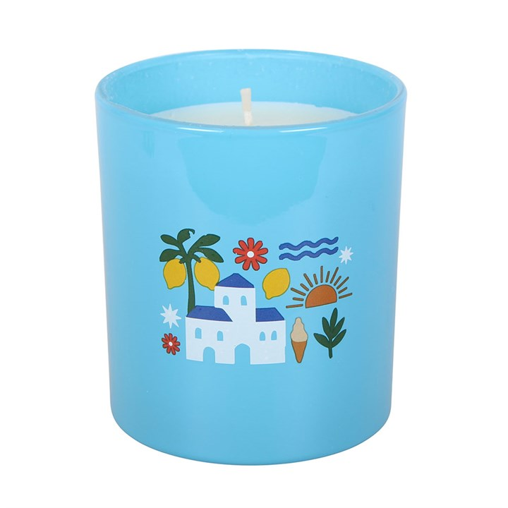 Amalfi Coast Sparkling Lemon Blossom Scented Candle, image 4 of 6