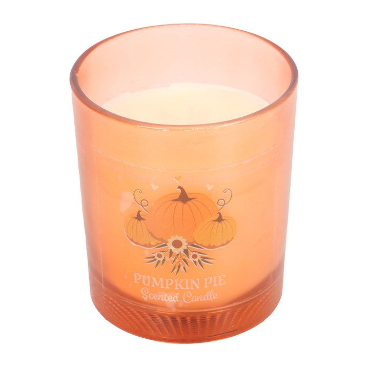 Autumn Wishes Pumpkin Pie Candle, image 3 of 3
