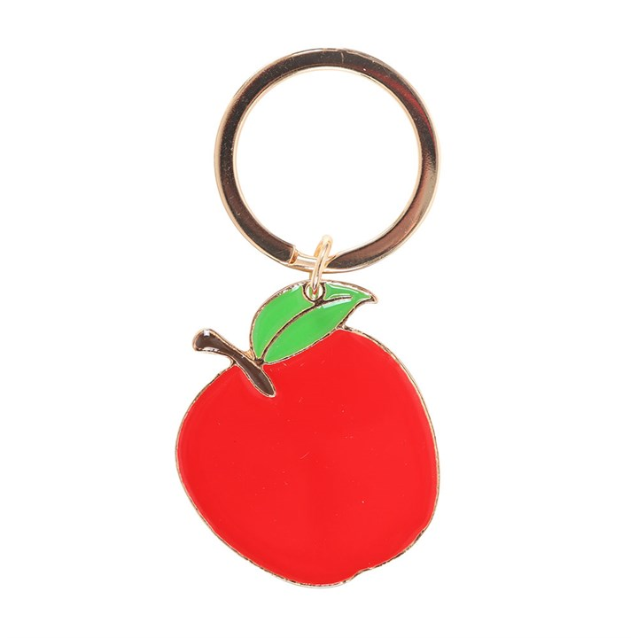 Best Teacher Apple Keyring, image 3 of 5