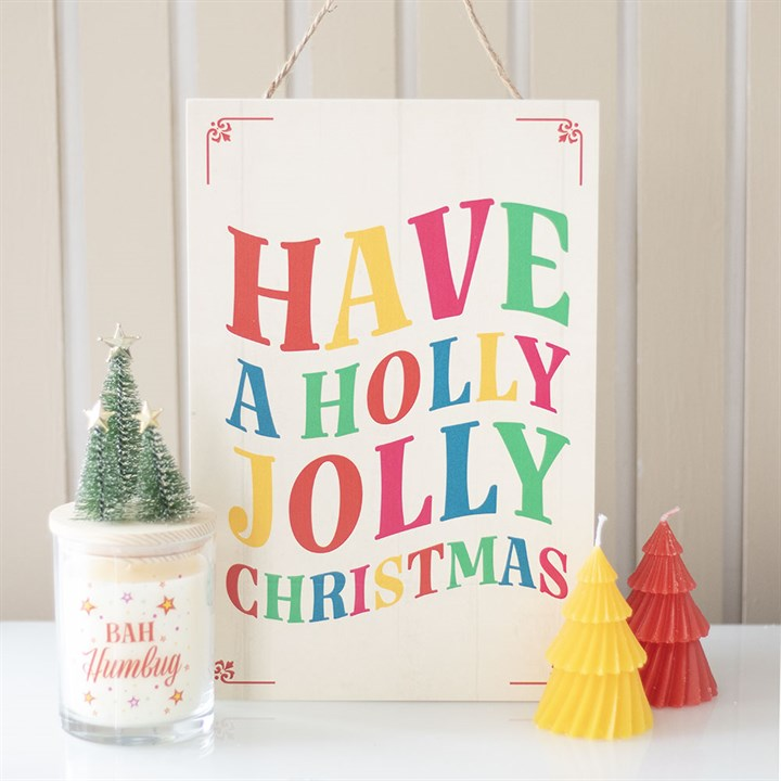 Have a Holly Jolly Christmas Hanging Sign, image 1 of 4