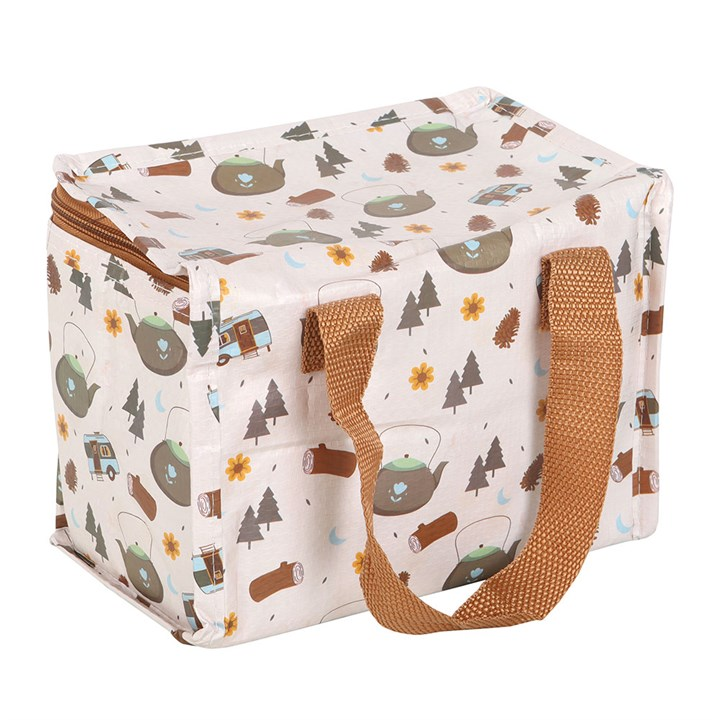 Home on the Road Camping Print Lunch Bag, image 3 of 5