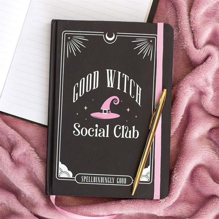 Good Witch Social Club A5 Notebook, image 1 of 6