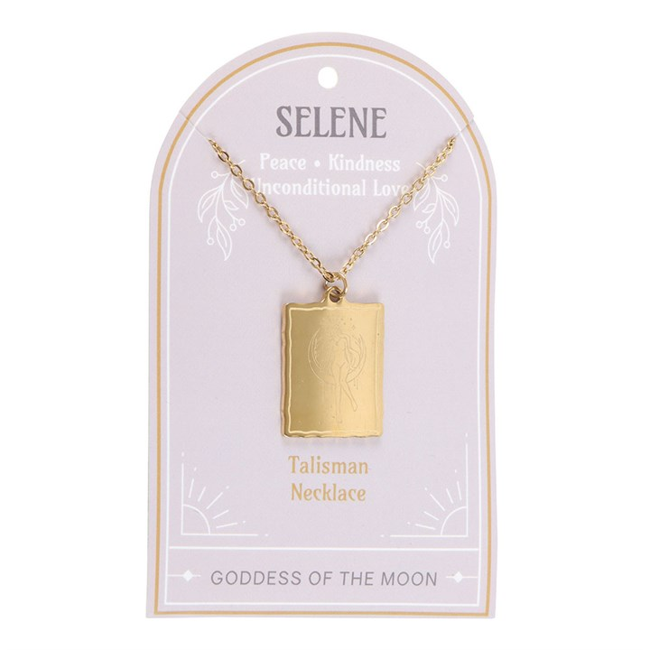 Selene Goddess Talisman Necklace, image 2 of 5
