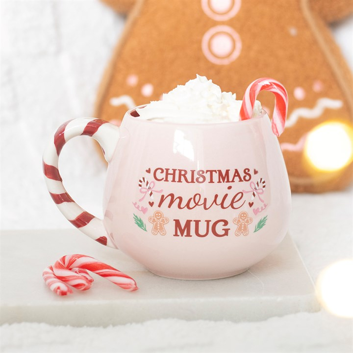 Pink Christmas Movie Mug, image 1 of 5