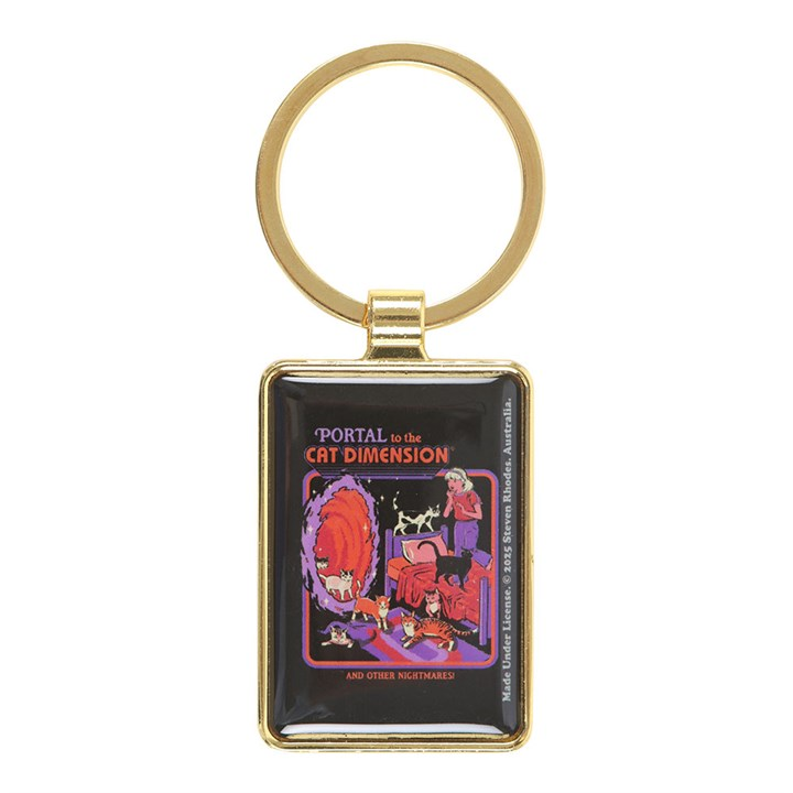 The Cat Dimension Keyring by Steven Rhodes, image 3 of 6