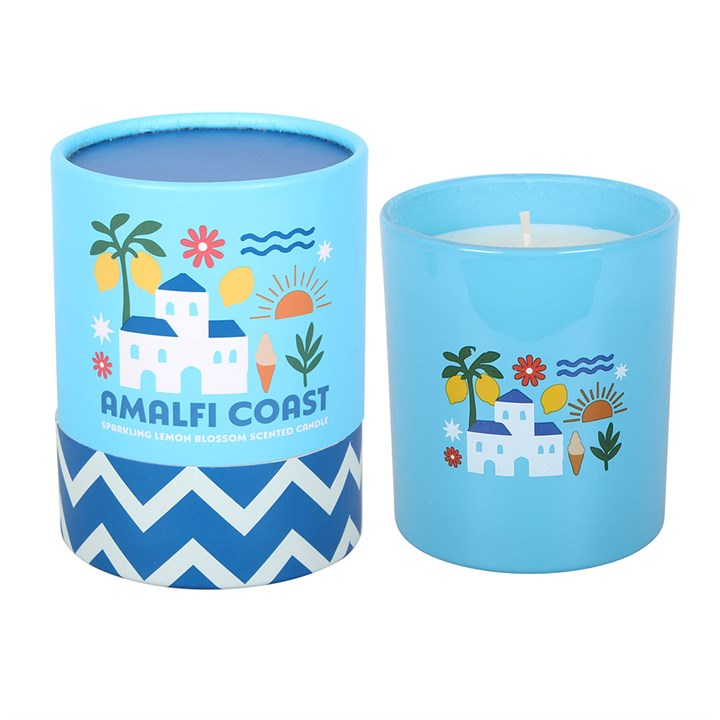 Amalfi Coast Sparkling Lemon Blossom Scented Candle, image 3 of 6
