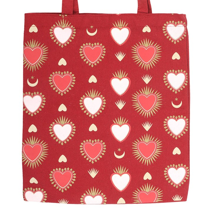 Sacred Heart Print Tote Bag, image 3 of 5