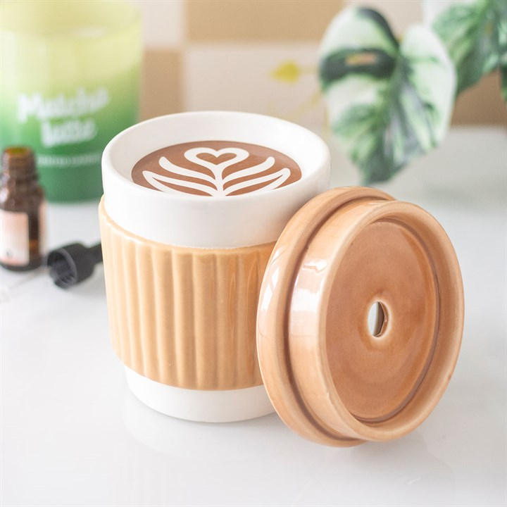 Coffee Cup Oil Burner, image 2 of 5