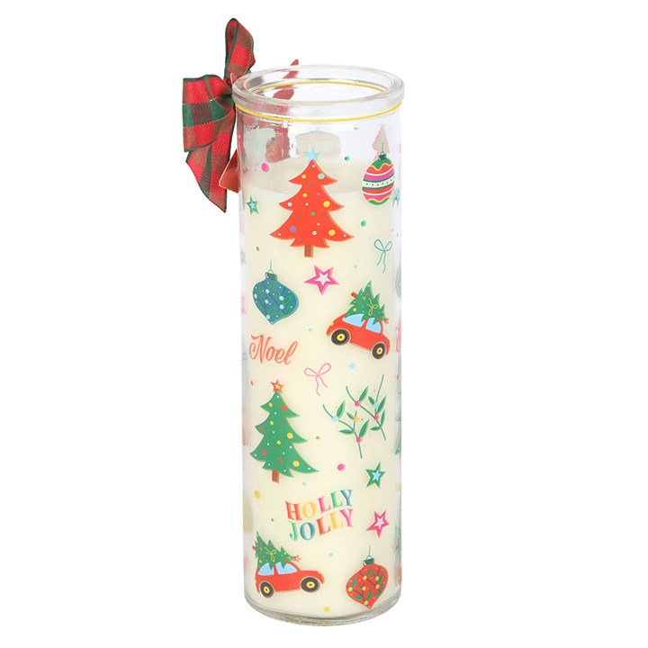 Nostalgic Christmas Pudding Scented Tube Candle, image 3 of 5
