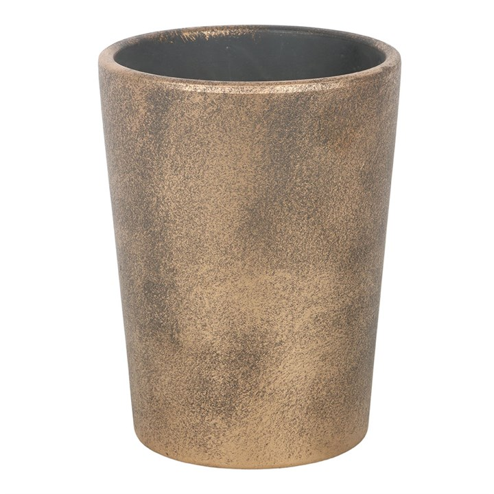 Garden Witch Bronze Effect Terracotta Plant Pot, image 5 of 6