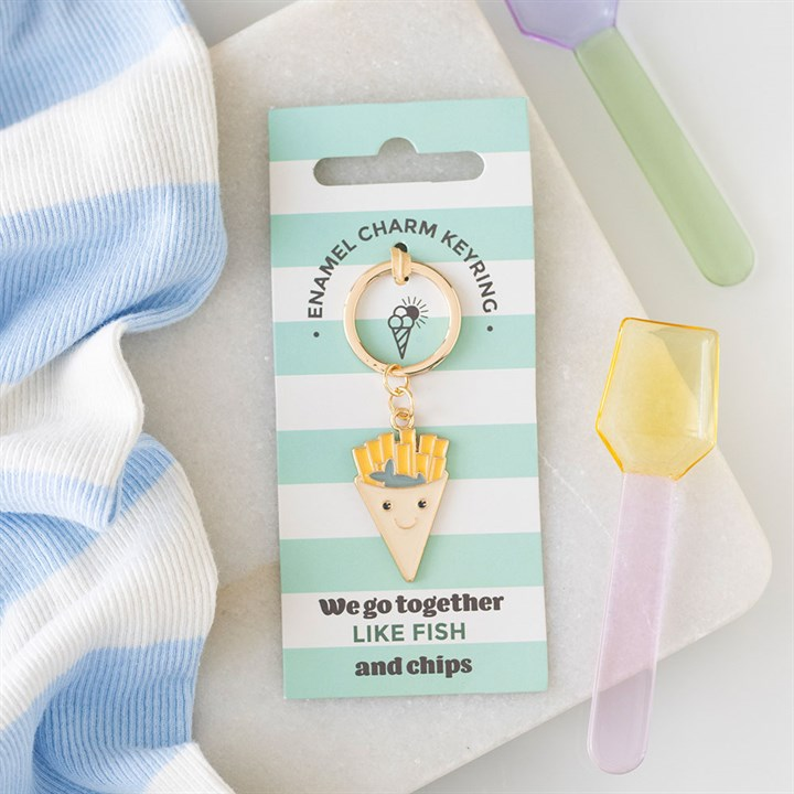 Fish and Chips Keyring, image 2 of 6