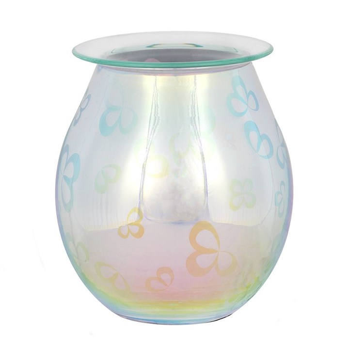 3D Flower Petal Light Up Electric Oil Burner, image 2 of 3