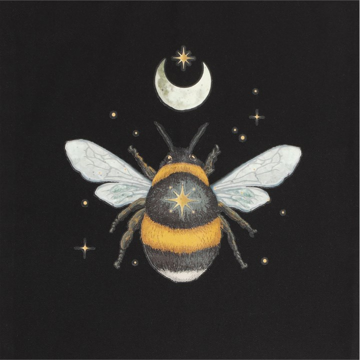 Forest Bee Polycotton Tote Bag, image 3 of 4