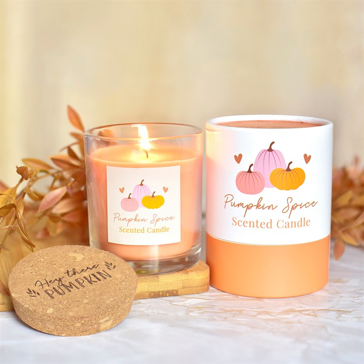 Pumpkin Pie Candle with Cork Lid, image 2 of 6