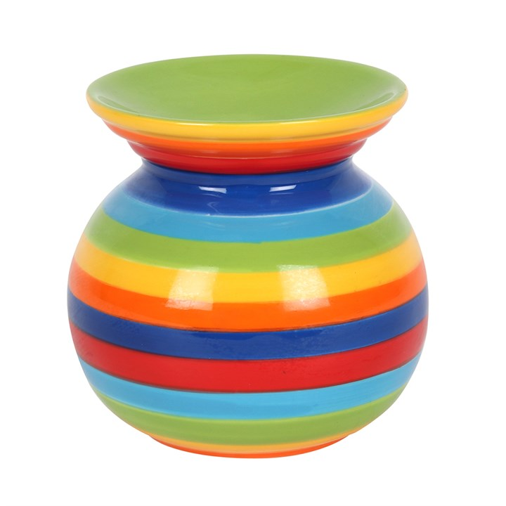 Rainbow Stripe Oil Burner, image 3 of 4