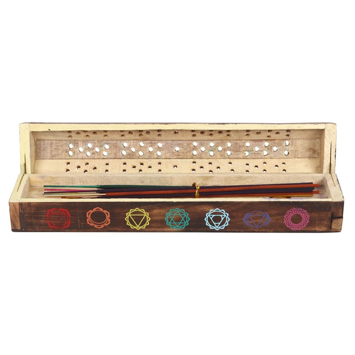Chakra Wooden Mixed Incense Box Set, image 4 of 6