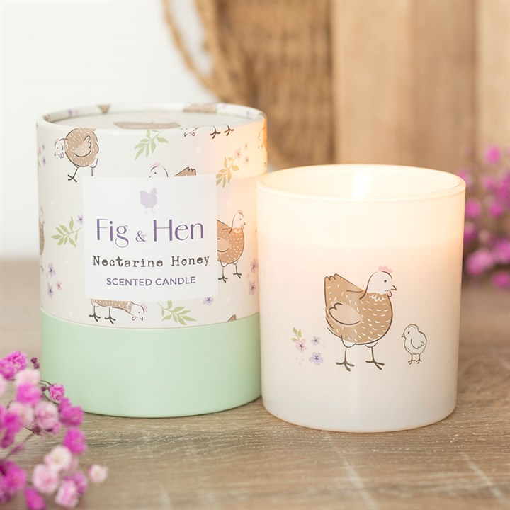 Mother Hen Nectarine Honey Candle, image 1 of 5